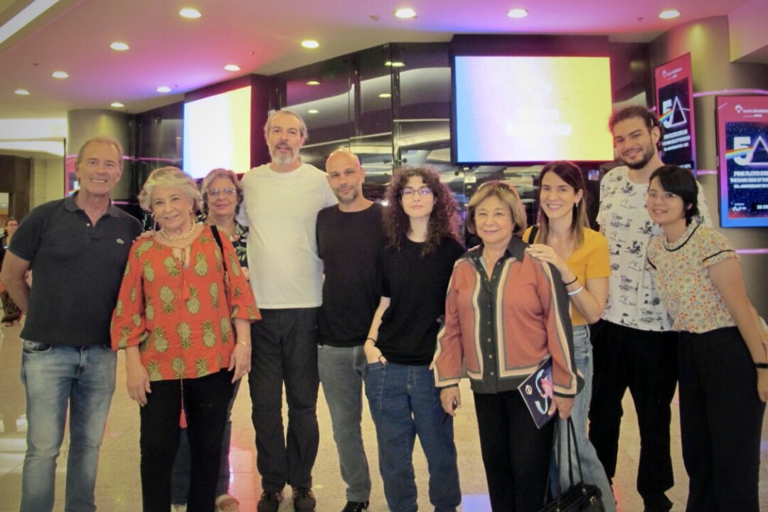 Rafael Forte and his party of 10 enjoyed Shen Yun at the Teatro Bradesco in São Paulo, Brazil, on March 19, 2023. (Mary Mann/The Epoch Times)