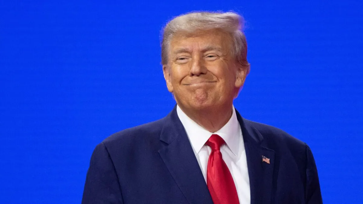 Former US President and 2024 presidential hopeful Donald Trump arrives to speak during the 2023 Conservative Political Action Coalition, on March 4, 2023. (Roberto Schmidt/AFP via Getty Images)