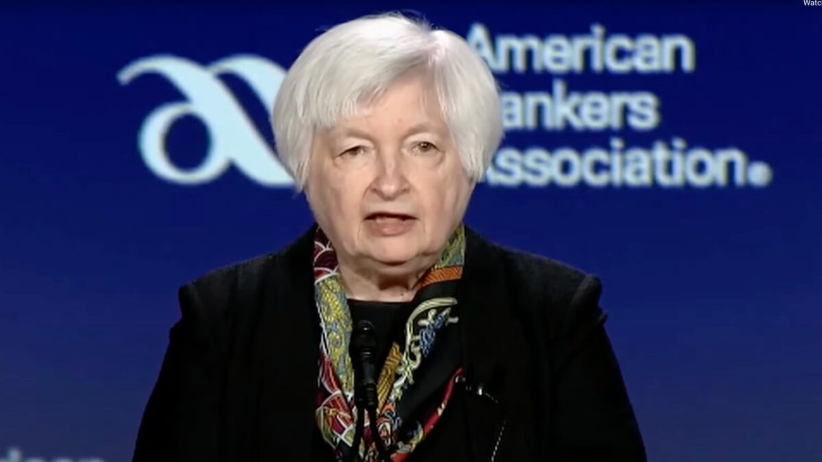 NextImg:Treasury Secretary Yellen Speaks at Annual Bankers Summit in Washington