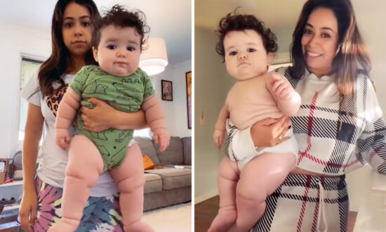 At One Year Old, Big Baby Was Half the Size of His Mom—Look How Cute He Is Today
