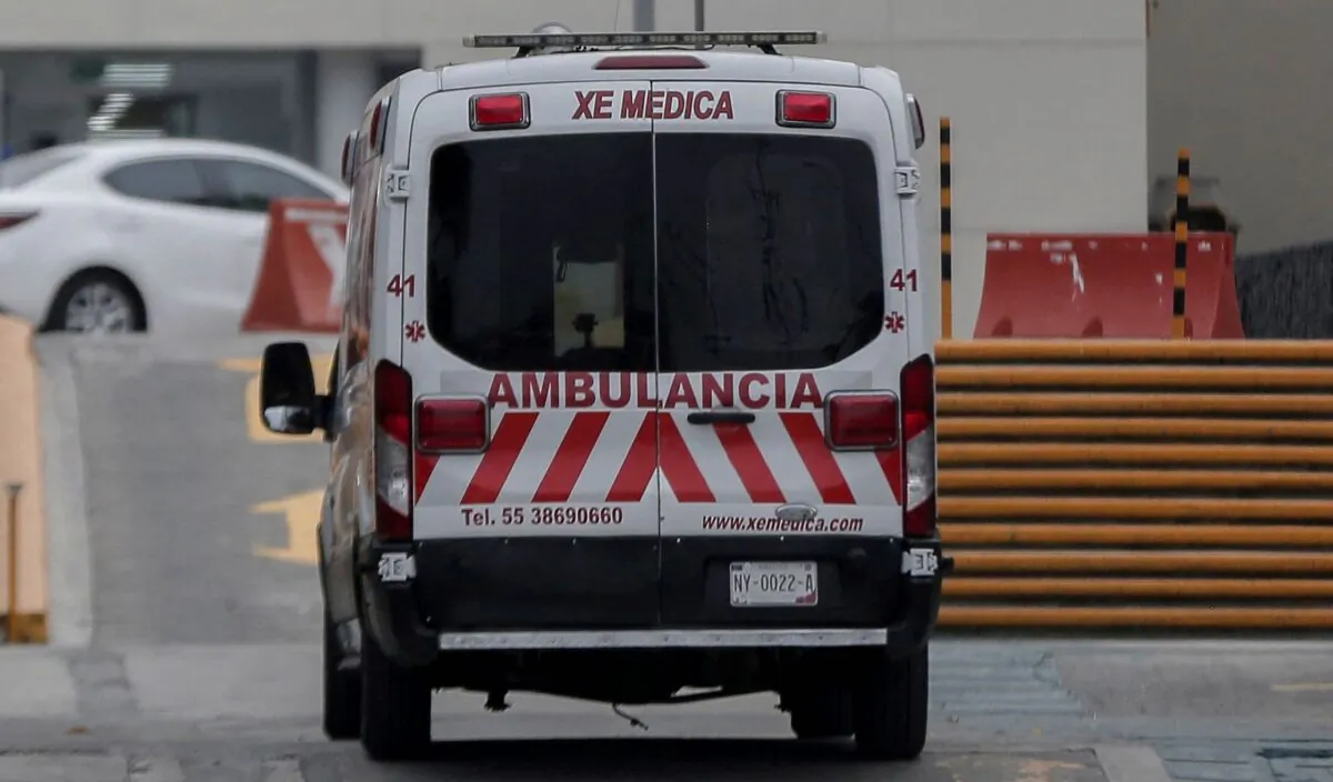An ambulance in Mexico in a file photo. (Rodrigo Oropeza/AFP via Getty Images)