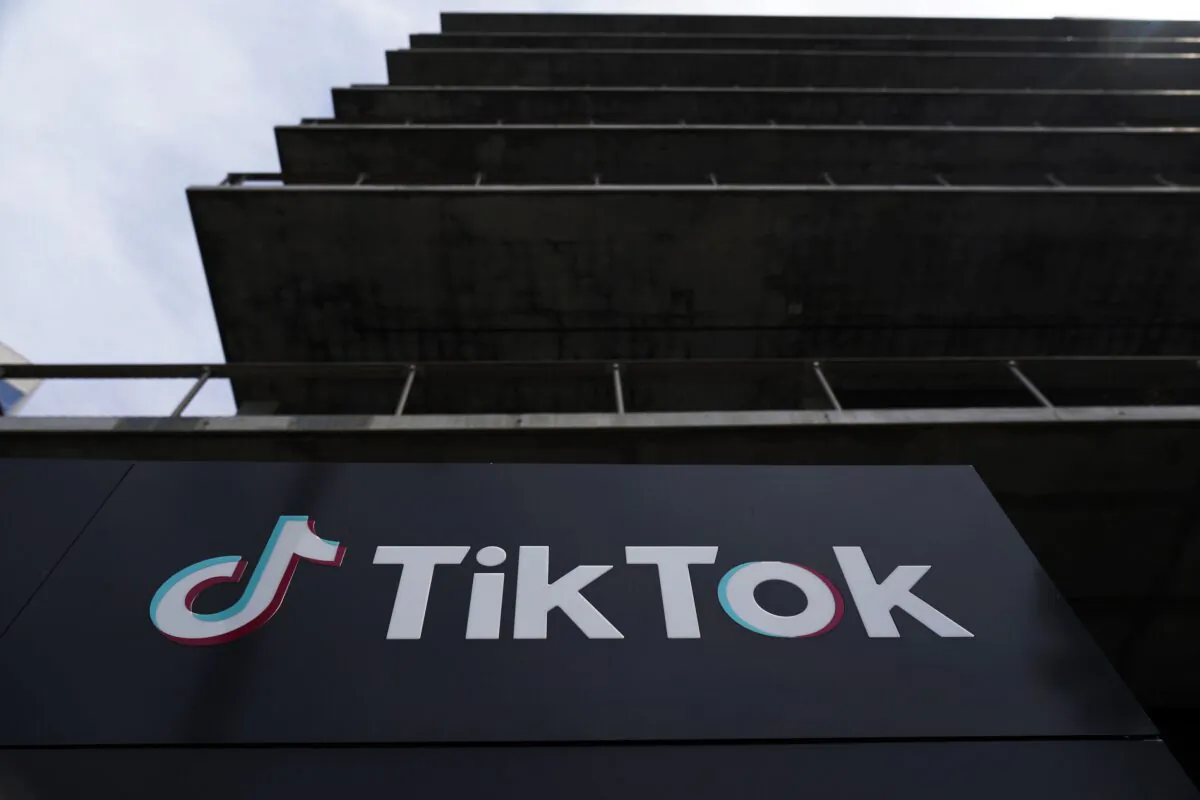 The TikTok Inc. building is seen in Culver City, Calif., on March 17, 2023. (Damian Dovarganes/AP Photo)