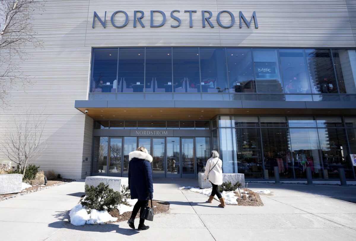NextImg:Nordstrom Canada Liquidation Sales Expected to Begin Today as Store Prepares for Exit