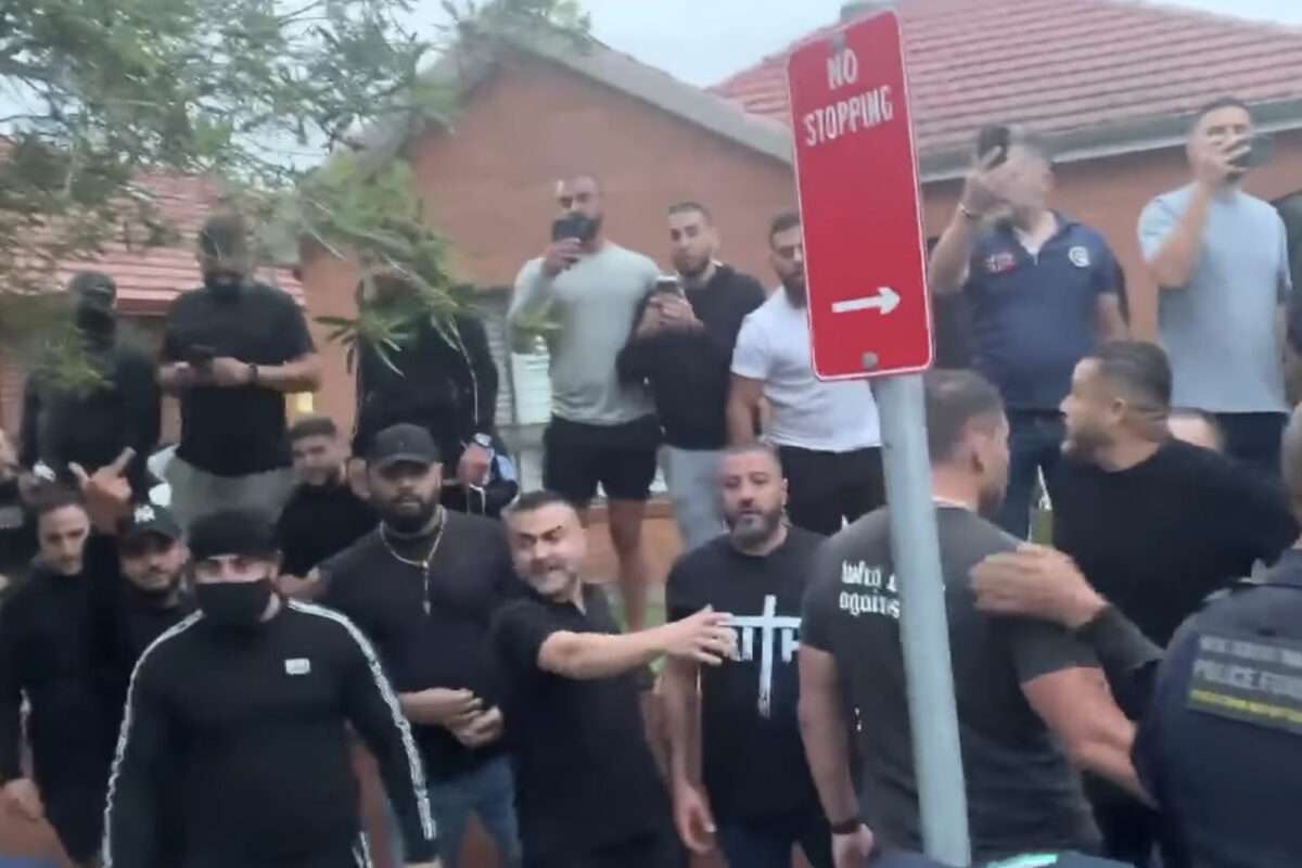 NextImg:Clashes Erupt Outside Sydney Church Over 'Anti-Trans' Speech