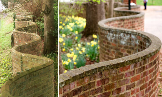 The ‘Crinkle Crankle’ Walls: The Historic Wavy Walls That Use Fewer Bricks and Protect Plants