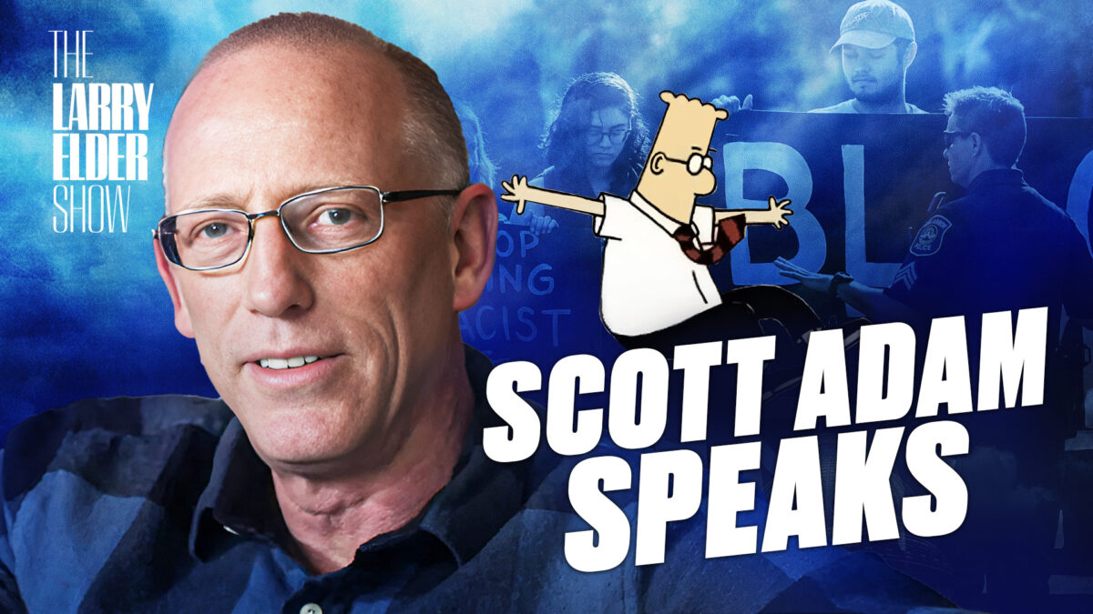 NextImg:Scott Adams Speaks Out About Why He Said What He Said | The Larry Elder Show | EP. 140