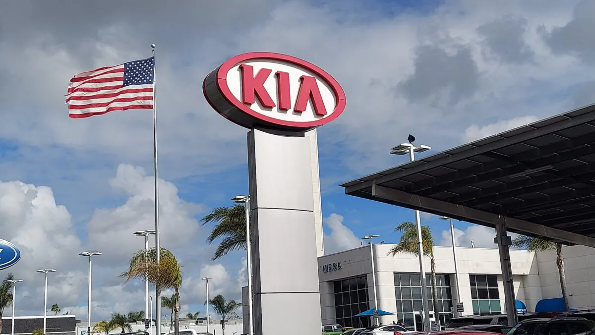 Kearny Mesa Kia in San Diego on Mar. 22, 2023. (Mark Mathews/The Epoch Times)