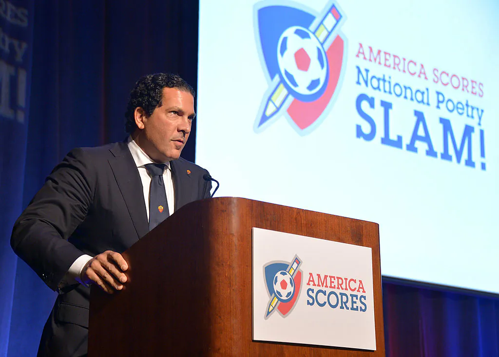 Attorney and honoree Joseph Tacopina attends The America Scores National Poetry Slam at New York Stock Exchange on April 8, 2013. (Photo by Stephen Lovekin/Getty Images)