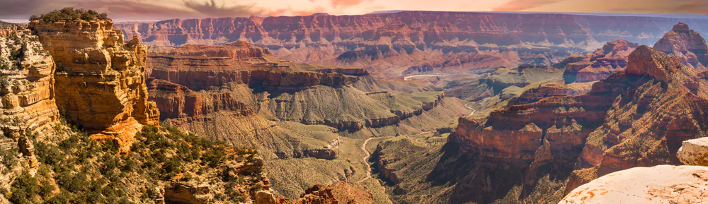 In 1905, Theodore Roosevelt visited the Grand Canyon. He admonished his audience to “Leave it as it is." (Everett Collection/Shutterstock)