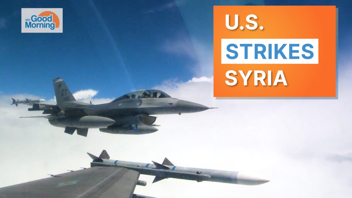 NextImg:NTD Good Morning (Mar. 24): U.S. Strikes Multiple Targets in Syria; N. Korea Tests Nuclear-Capable Underwater Attack Drone