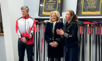 US, Canada First Ladies Discuss Youth Wellness at Historic Curling Club