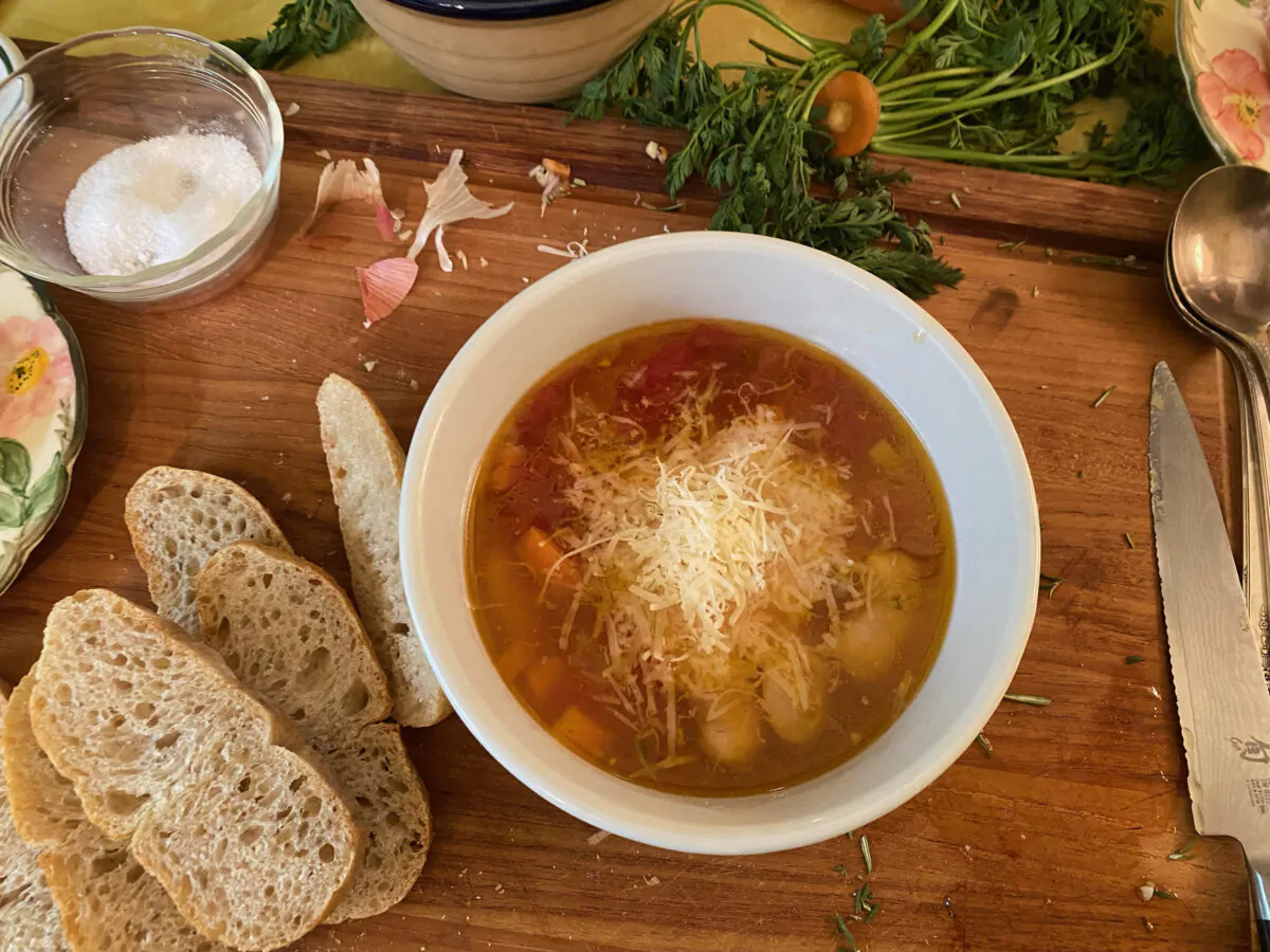 Serve Bradley Sweek's Best-Ever Beans with lots of grated Parm, some good bread and a simple salad for dinner-party-worthy greatness. (Jack Bennett/TNS)