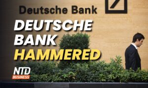 NTD Business (March 24): Deutsche Bank Hammered Amid Banking Fears; Appeals Court Blocks Biden Vaccine Mandate