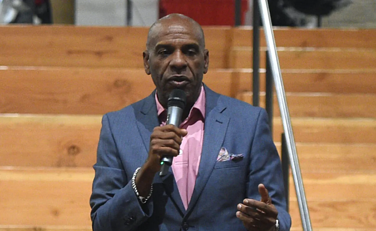 State Sen. Steven Bradford attends an event in Culver City, Calif., on November 7, 2019. (Joshua Blanchard/Getty Images for MedMen)