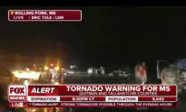 Widespread Damage as Tornado Moves Through Mississippi