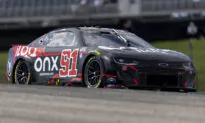 Former F1 Champs Raikkonen and Button Race NASCAR at COTA