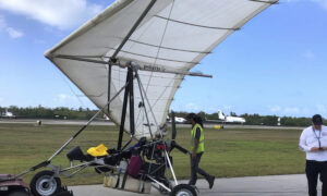 2 Cuban Illegal Immigrants Fly Into Florida on Motorized Hang Glider