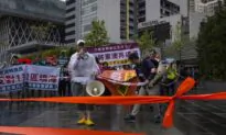Hongkongers Hold First Protest in Years Under Strict Rules