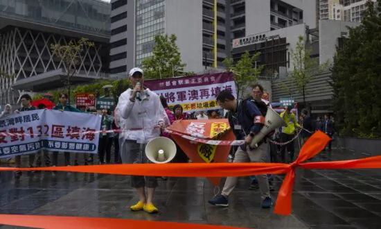 Hongkongers Hold First Protest in Years Under Strict Rules