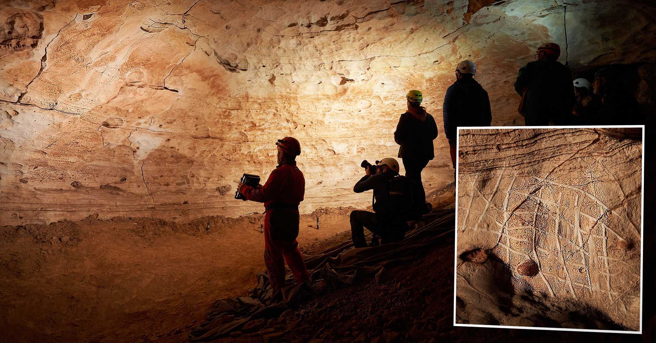 Explorers Uncover Cave In Spain With Over 100 Prehistoric Engravings   Id5151163 Fb2 