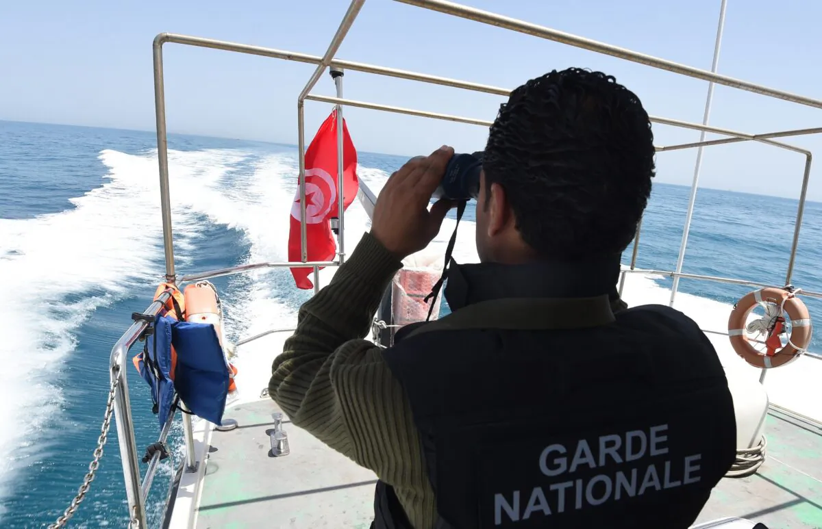 File photo of the Tunisia's national guard. (Fethi Belaid/AFP via Getty Images)
