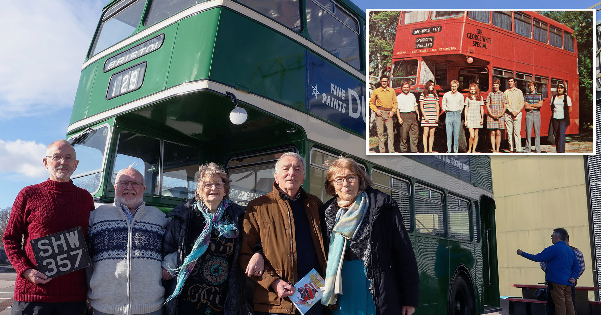 NextImg:Friends who had a life-changing experience traveling 40,000 miles around the world reunite 50 years later