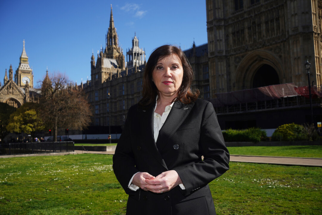 Children's Commissioner Dame Rachel de Souza during an interview in Westminster, London, on March 27, 2023. (PA)