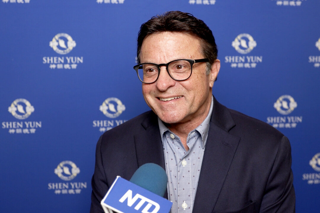 Rick Riso enjoyed Shen Yun's evening performance at Soraya Nazarian Center for the Performing Arts on March 22, 2023. (NTD)