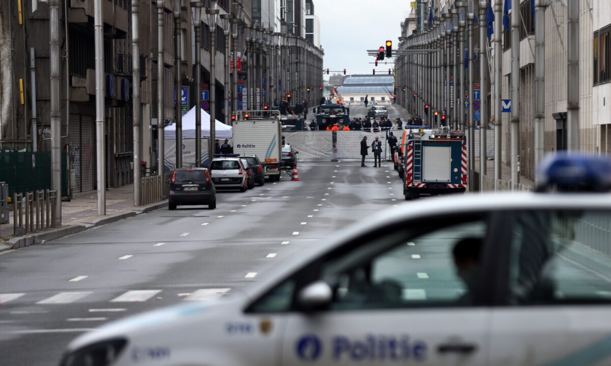 NextImg:Police in Belgium Arrest 8 People in Counterterrorism Raids