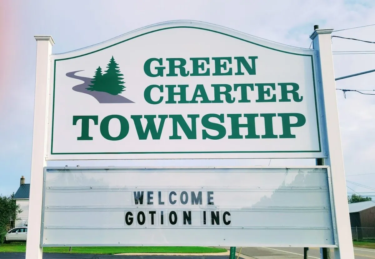 The rural Michigan community of Green Charter Township was to become home to a Chinese EV battery plant. (Courtesy of Jim Chapman)