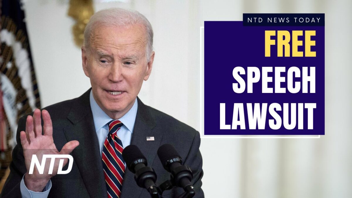 NextImg:NTD News Today (March 28): Biden Admin. Hit with Free Speech Lawsuit; Fire Kills at Least 39 in Mexican Migrant Facility