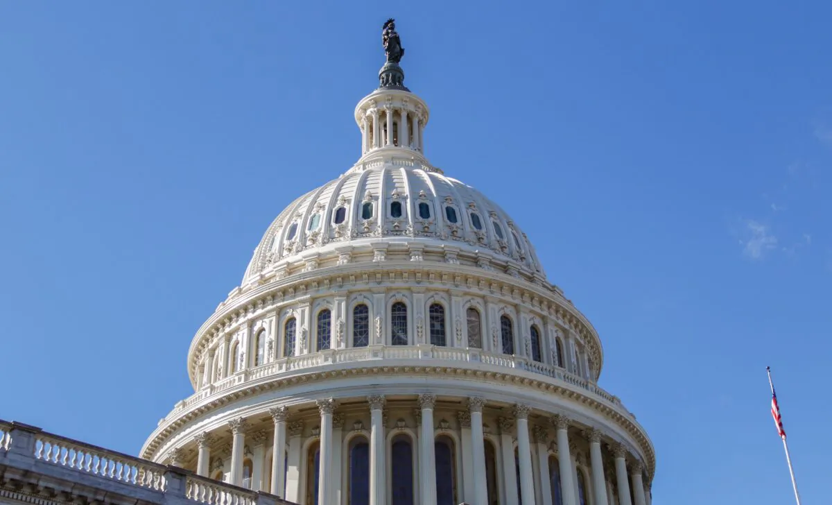 The U.S. Capitol building on Feb. 28, 2023. (Madalina Vasiliu/The Epoch Times)