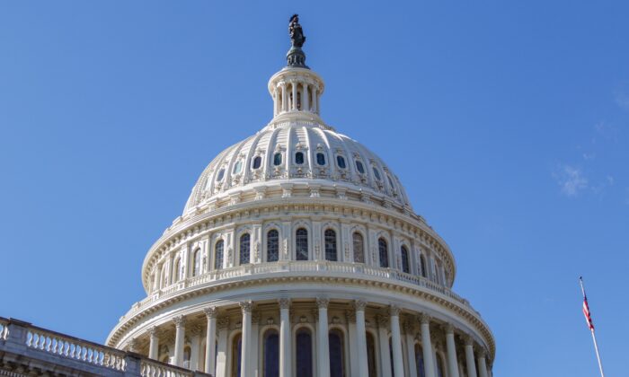 The U.S. Capitol building on Feb. 28, 2023. (Madalina Vasiliu/The Epoch Times)