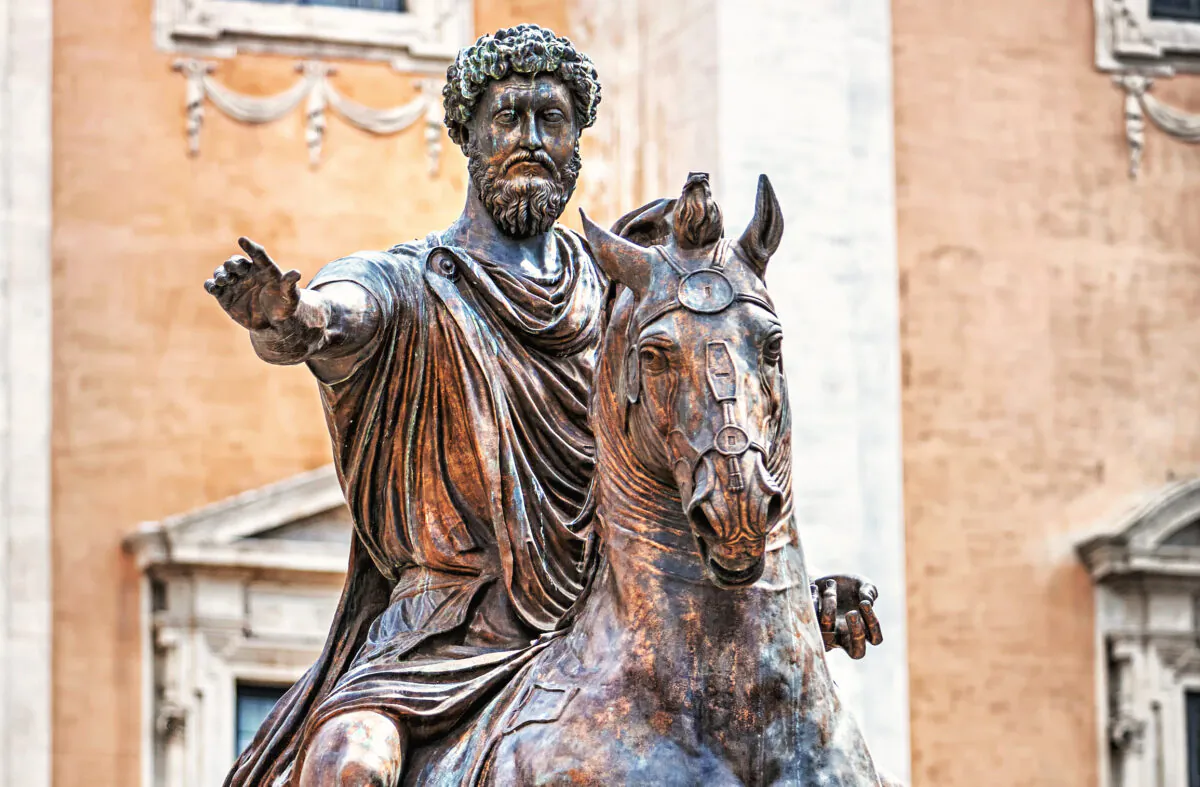 Marcus Aurelius was a Stoic philosopher and the last of the "Five Good Emperors" of Rome. (abxyz/Shutterstock)