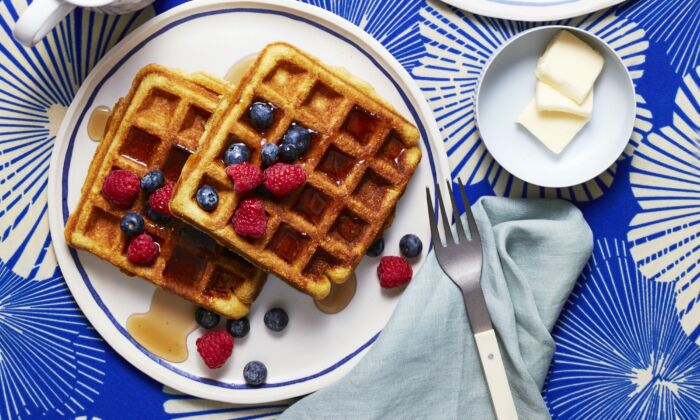 Brown Sugar Cornmeal Waffles Transport Me Back to My Grandmother's Kitchen