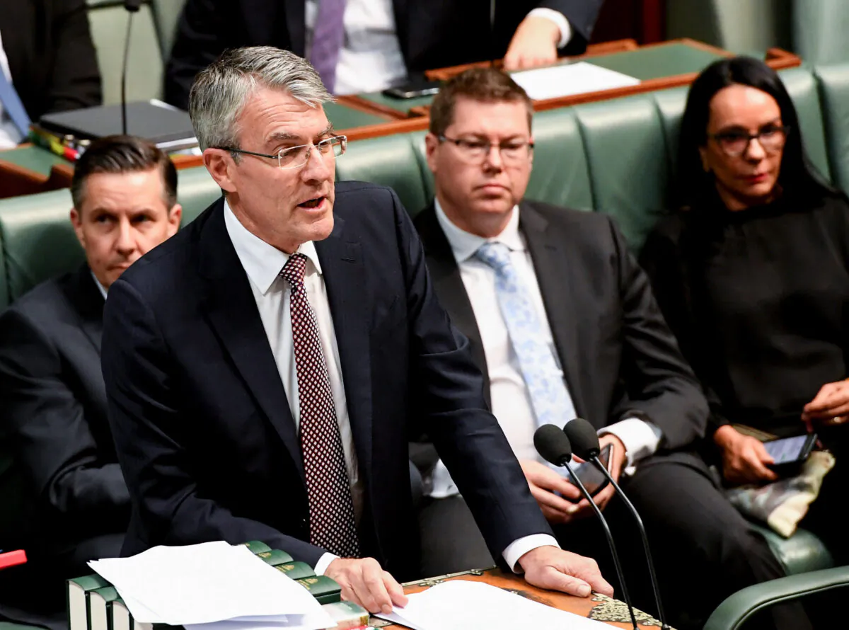 Shadow Attorney General Mark Dreyfus in Parliament on September 16, 2019 in Canberra, Australia. (Tracey Nearmy/Getty Images)