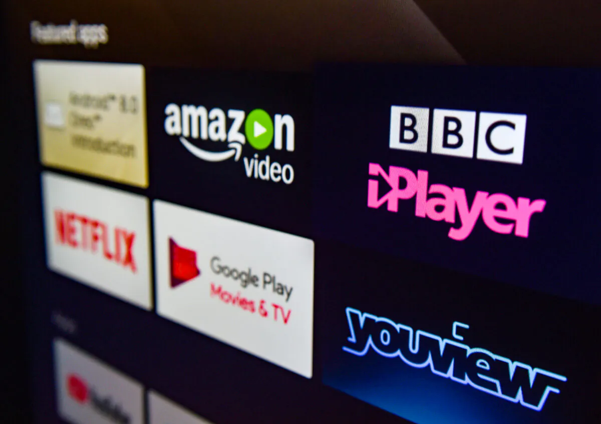 Photo of program viewing apps in a file photo. (Nicholas T. Ansell/PA Media)