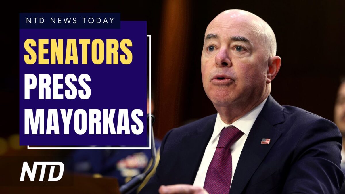 NextImg:NTD News Today (March 29): Lawmakers Press Secretary Mayorkas on Border Crisis; WHO Scales Back Vaccine Recommendations