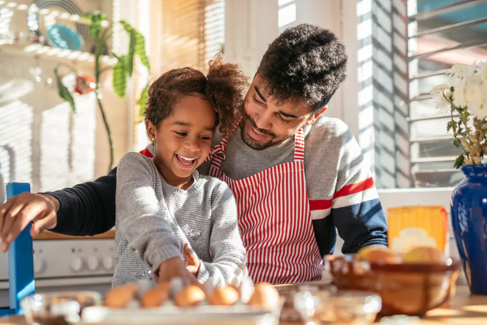 According to chef Jeremy Rock Smith, teaching kids to cook is all about teaching life skills. (bbernard/Shutterstock)