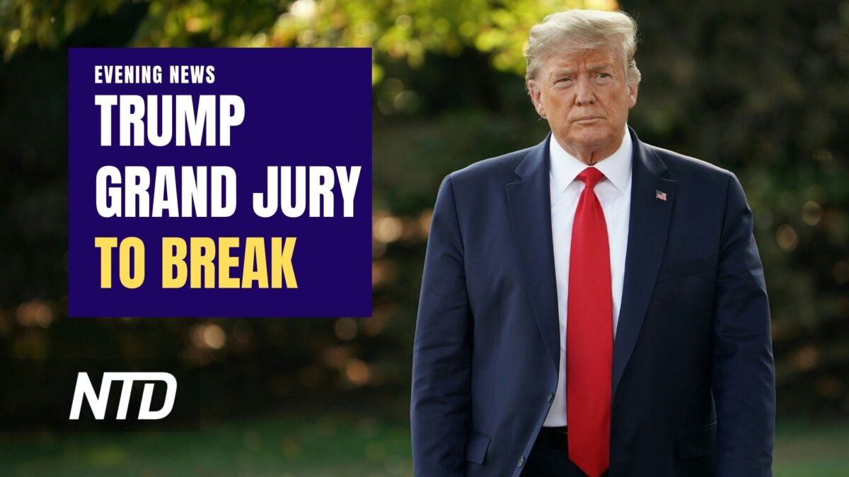 NextImg:NTD Evening News (March 29): NY Grand Jury Probing Trump to Take Month-Long Break; Gov. Hobbs’s Press Aide Resigns Over Trans Post