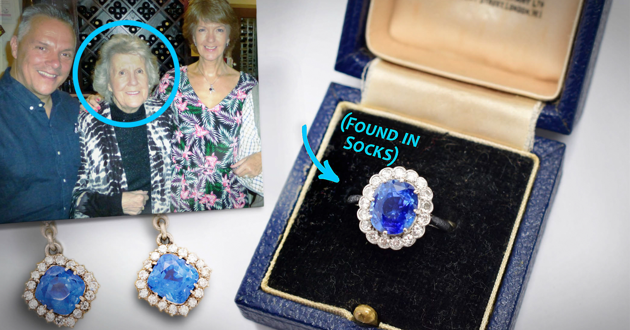 NextImg:Family finds sapphires stashed 'in socks' in late grandma's house that sell for fortune—here's how much