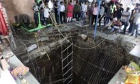 36 Bodies Found Inside Well After Collapse at Indian Temple