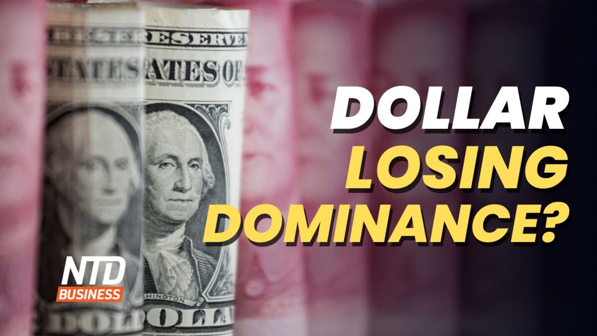 NextImg:NTD Business (March 30): Dollar Won’t Be Replaced Near-Term: Analyst; Why Are US Health Care Costs So High?