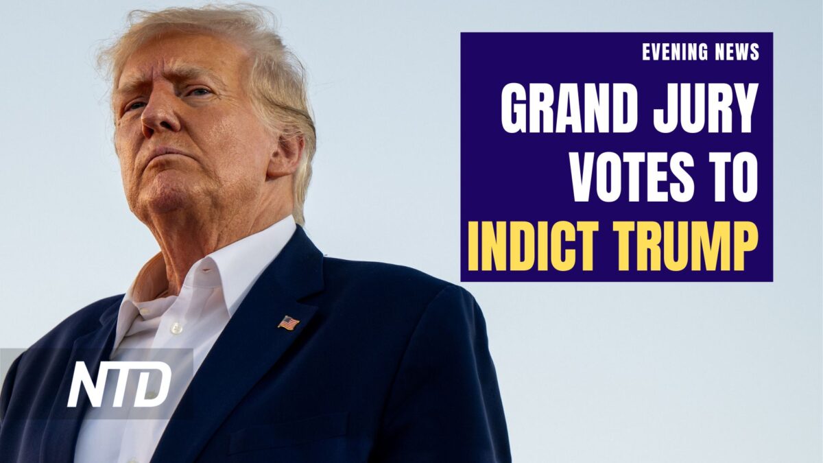 NextImg:NTD Evening News (March 30): NY Grand Jury Votes to Indict Trump Over Hush Money; 9 Killed in Army Black Hawk Helicopter Crash