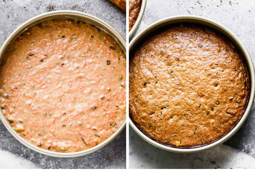 Making Carrot Cake
