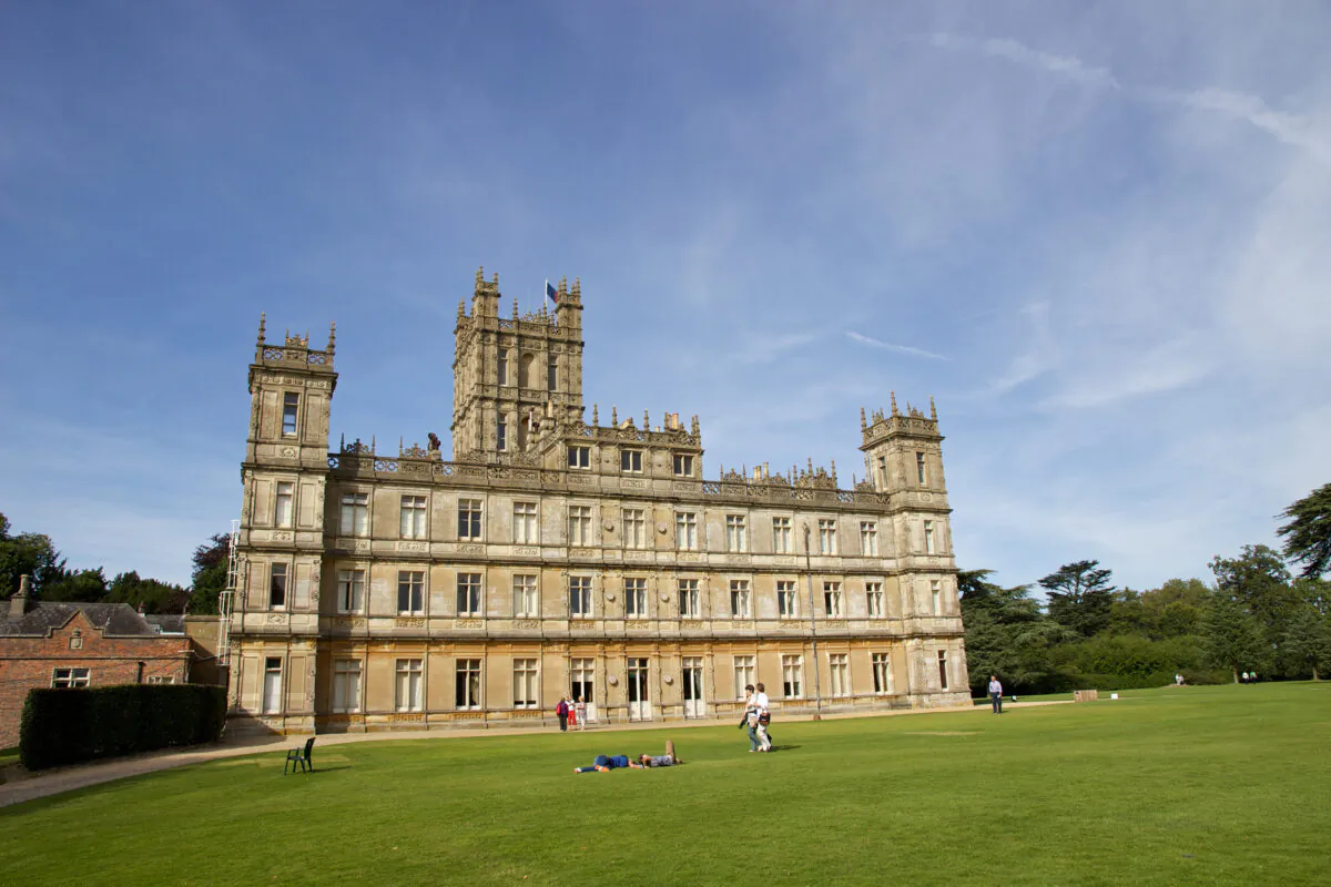 Highclere Castle in Hampshire, England, is now famous globally as the main set for the popular TV drama series "Downton Abbey." (Dreamstime/TNS)
