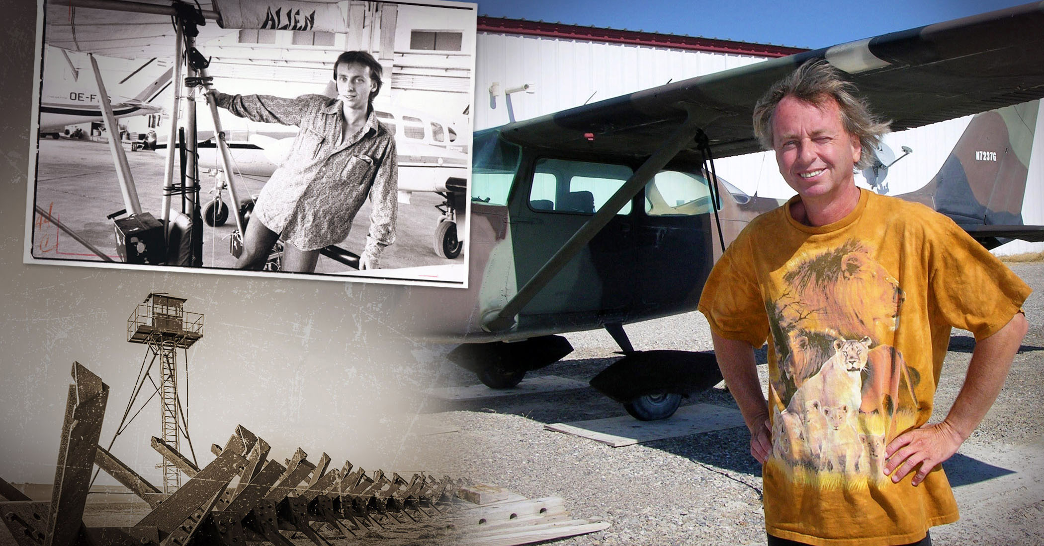 NextImg:Czech who escaped Soviet bloc in ultralight plane now lives in an airplane hangar in middle of nowhere