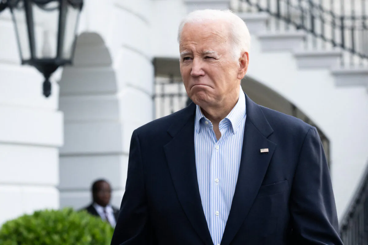 President Joe Biden speaks to reporters in Washington on March 31, 2023. (Saul Loeb/AFP via Getty Images)