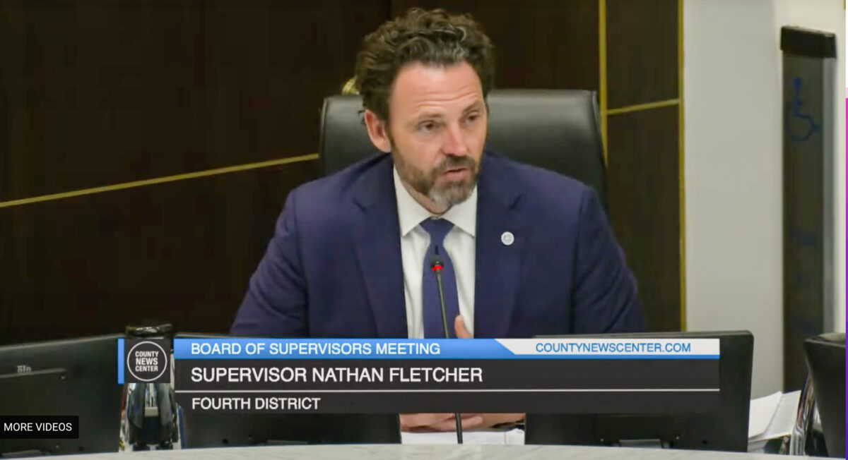 San Diego County Supervisor Nathan Fletcher Announces Resignation