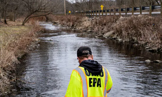 DOJ Sues Rail Company Over Pollution From Ohio Derailment